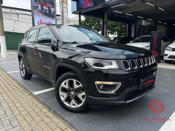 JEEP COMPASS 2.0 16V FLEX LIMITED AUTOMÁTICO JEEP COMPASS 2.0 16V FLEX LIMITED AUTOMÁTICO